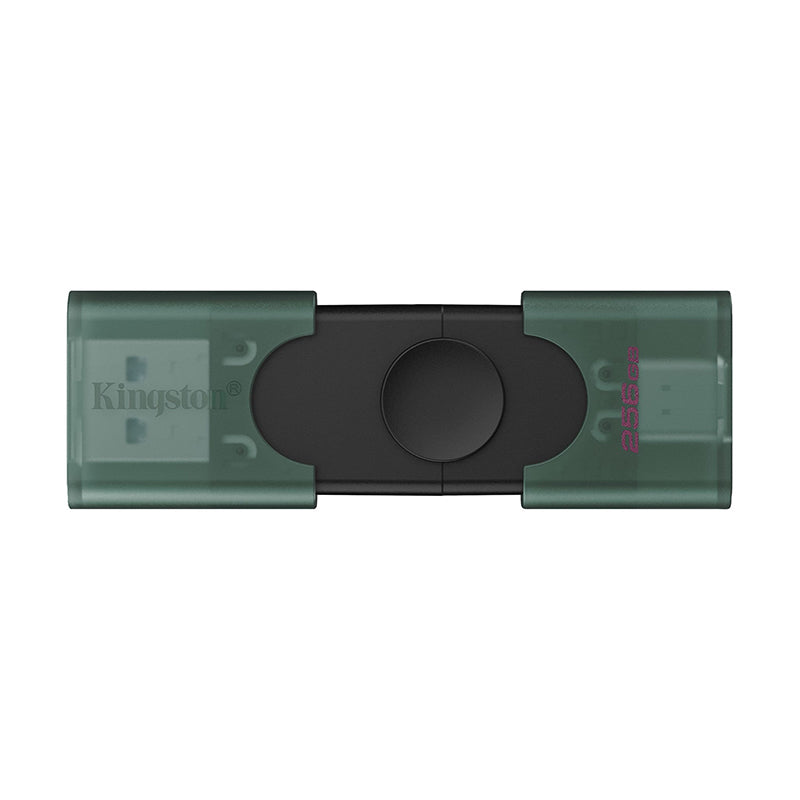 Memoria Flash Usb Kingston Datatraveler Duo, 256gb Usb 3.2 Gen 1, Color Negro Mate[@@