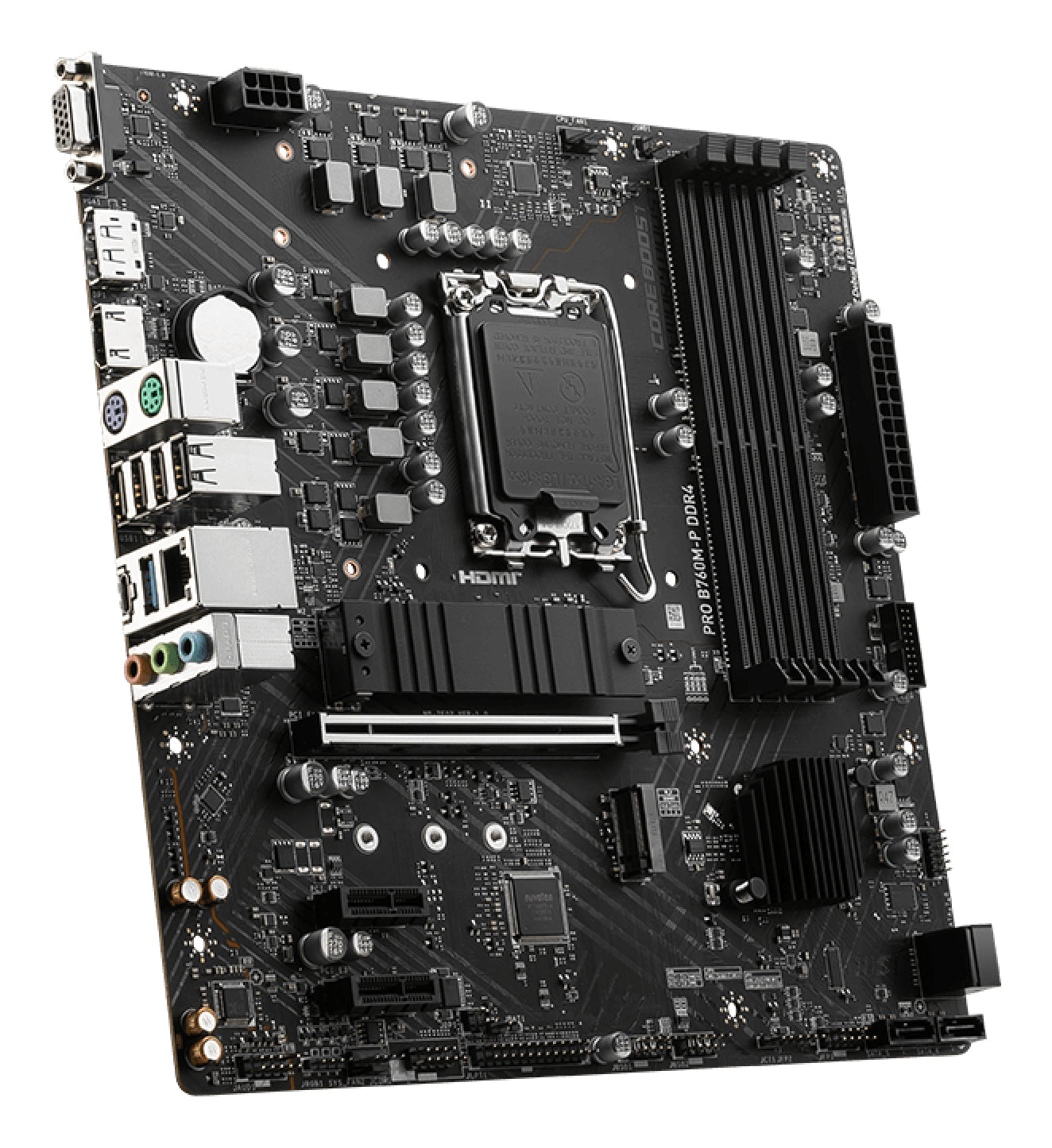 MSI PRO B760M-P DDR4 placa base Intel B760 LGA 1700 micro ATX