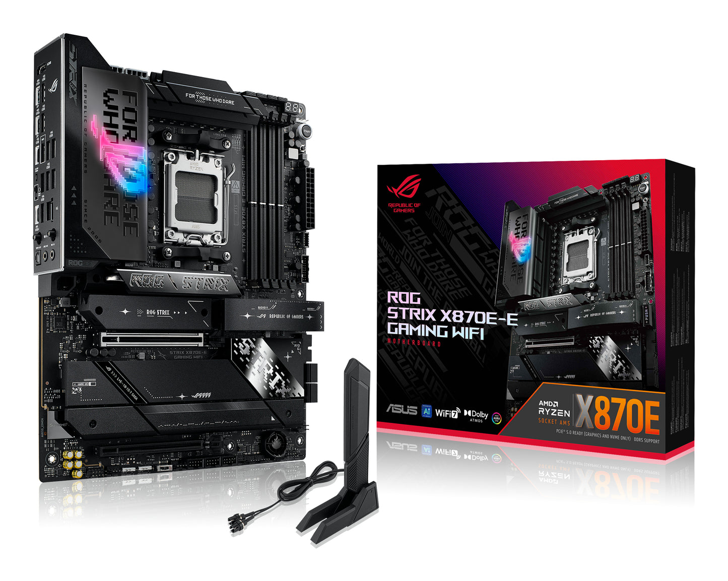 ASUS ROG STRIX X870E-E GAMING WIFI AMD X870E Zócalo AM5 ATX
