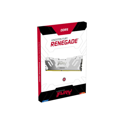 Kingston Technology FURY 16GB 7200MT/s DDR5 CL38 DIMM Renegade RGB Blanco XMP