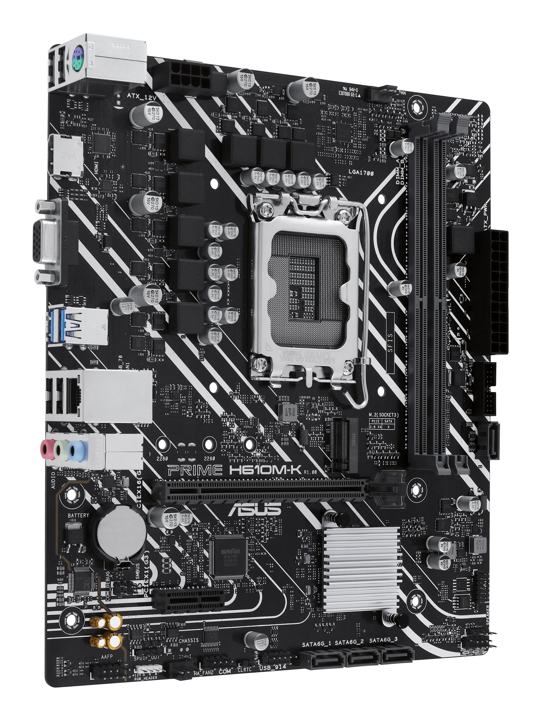 ASUS Prime H610M-K Intel H610 LGA 1700 micro ATX