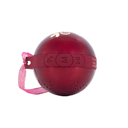 Parlante Inalámbrico Merry Christmas Teros Te-6018r, Bluetooth 5.3, Tipo Usb-c, Color