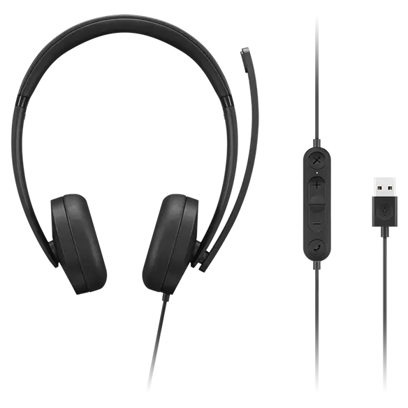 Auriculares Stereo Con Micrófono Lenovo Gen 2, Interfaz Usb-a Los Auriculares Est