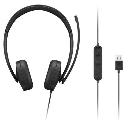 Auriculares Stereo Con Micrófono Lenovo Gen 2, Interfaz Usb-a Los Auriculares Est