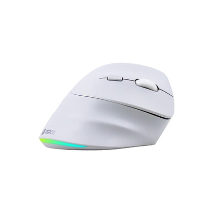 Mouse Inalámbrico Teros Te-1236s, Rgb, Blanco, 6 Botones Con Rueda Descubre El Mo