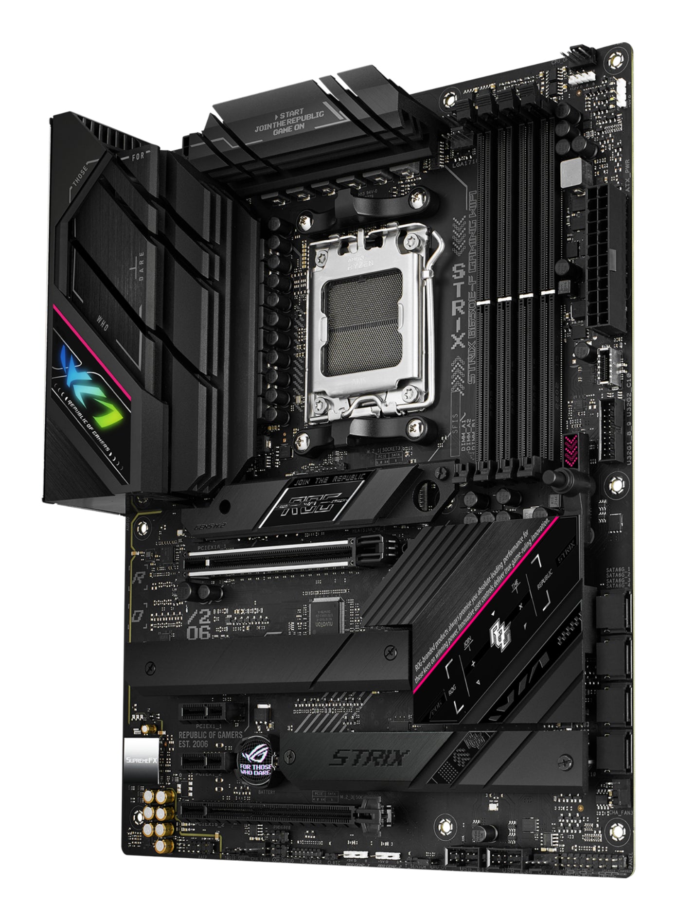 ASUS ROG STRIX B650E-F GAMING WIFI AMD B650 Zócalo AM5 ATX