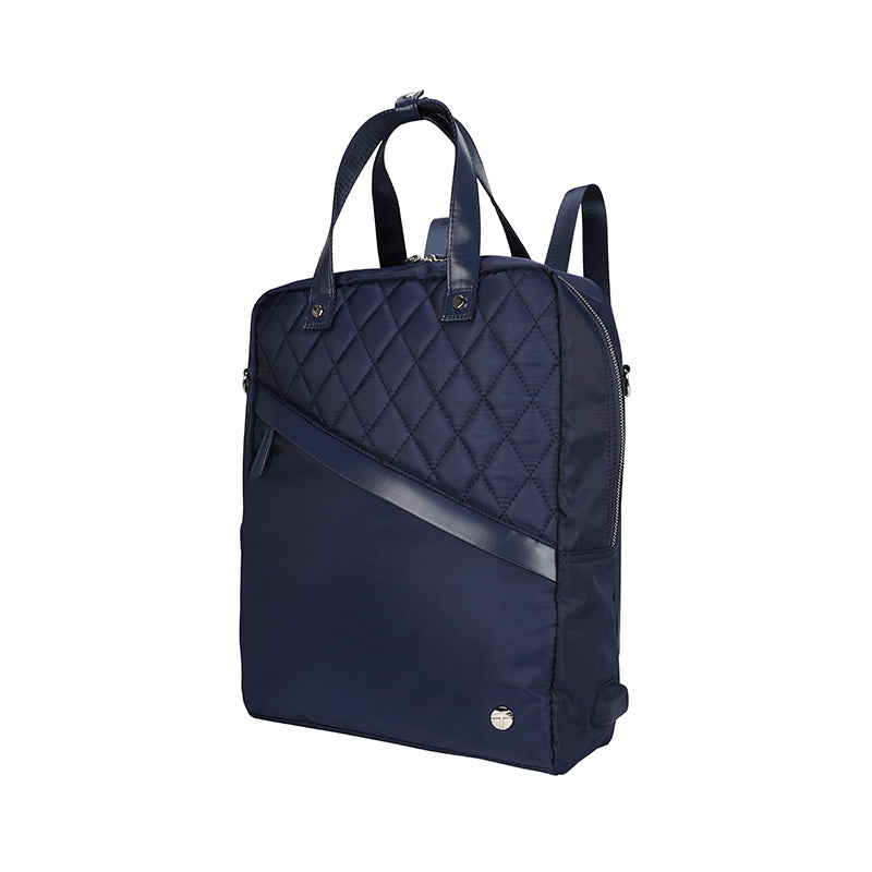 Backpack Teros Roseann Ii Te-9051bl, Para Notebooks De Hasta 14.1 - Color Azul O