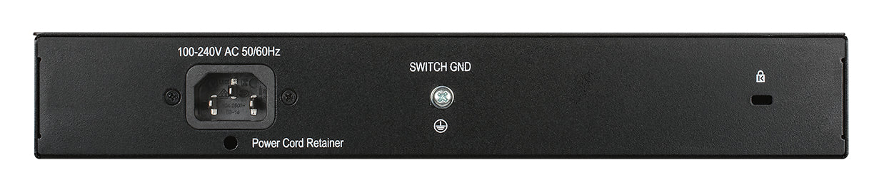 D-Link DGS-1008MP switch No administrado Gigabit Ethernet (10/100/1000) Energía sobre Ethernet (PoE) 1U Negro