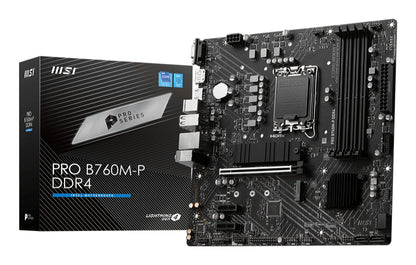 MSI PRO B760M-P DDR4 placa base Intel B760 LGA 1700 micro ATX