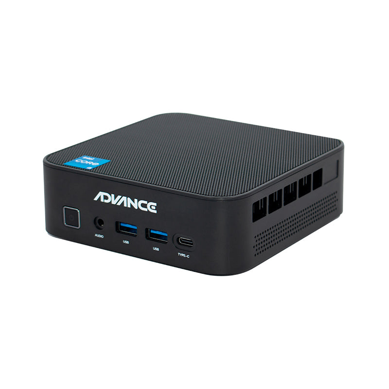 Mini Pc Advance Nuc Core I5-12450h Hasta 4.4ghz, Ddr4, Hdmi, Dp, Usb 3.0, Bt Pote