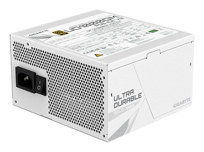 GIGABYTE UD1000GM PG5 V2 ICE Fuente de Alimentación – PCIe Gen 5.1, 80 PLUS Gold, Diseño completamente modular, Ventilador de 120 mm, Compatible con ATX 3.1, Enchufe EU