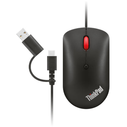 Mouse Compacto Lenovo Thinkpad, Interfaz Usb-c Tanto Si Tienes La Ultrabook Más R