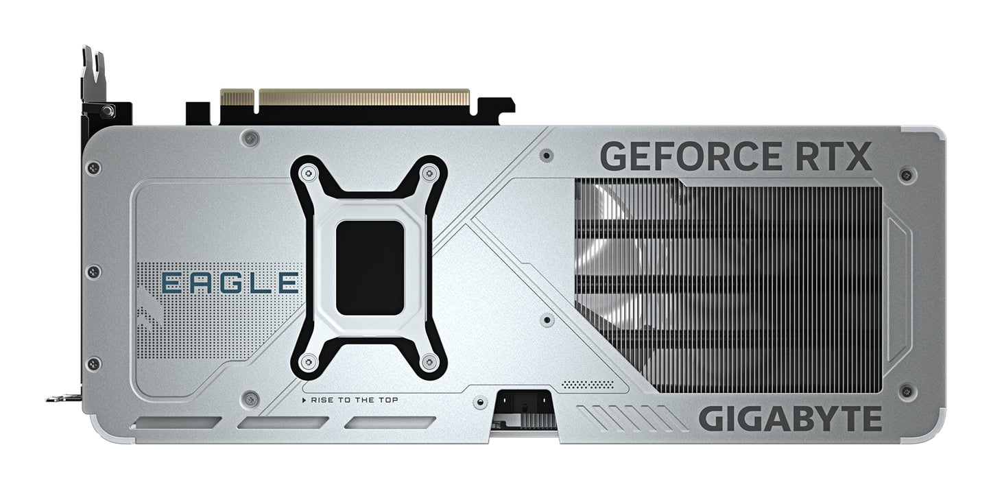 GIGABYTE GeForce RTX 5070 EAGLE OC ICE SFF 12G Tarjeta Gráfica - 12GB GDDR7, 192 bits, PCI-E 5.0, 2587 MHz Core Clock, 3 x DP 2.1a, 1 x HDMI 2.1b, NVIDIA DLSS 4, GV-N5070EAGLEOC ICE-12GD