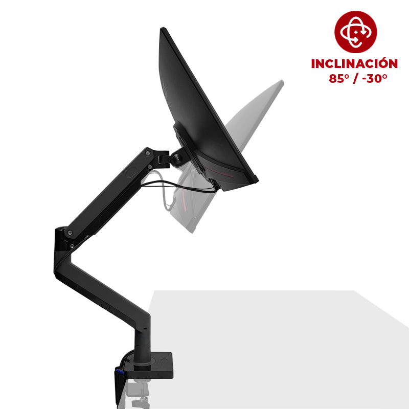 Brazo Monitor Teros (22"-35") Pistón de Gas