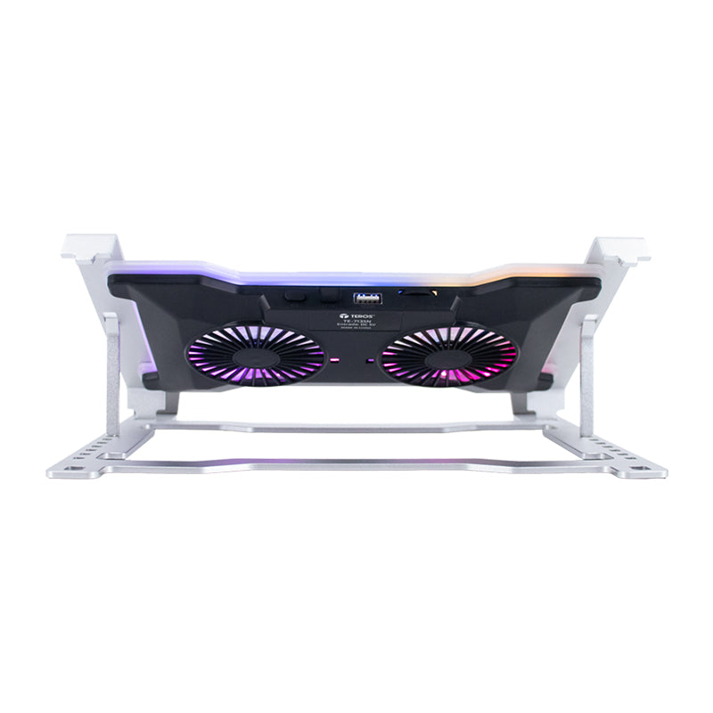 Cooler Para Notebook Teros Te-7135n, Soporta Tablets Y Notebooks De 9 Hasta 16, Pla