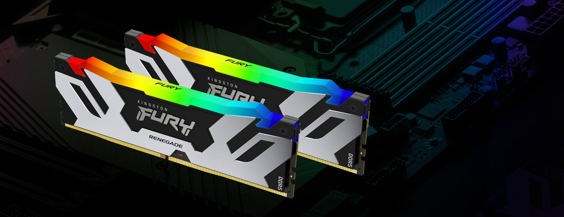 Kingston Technology FURY 16GB 8000MT/s DDR5 CL38 DIMM Renegade RGB XMP