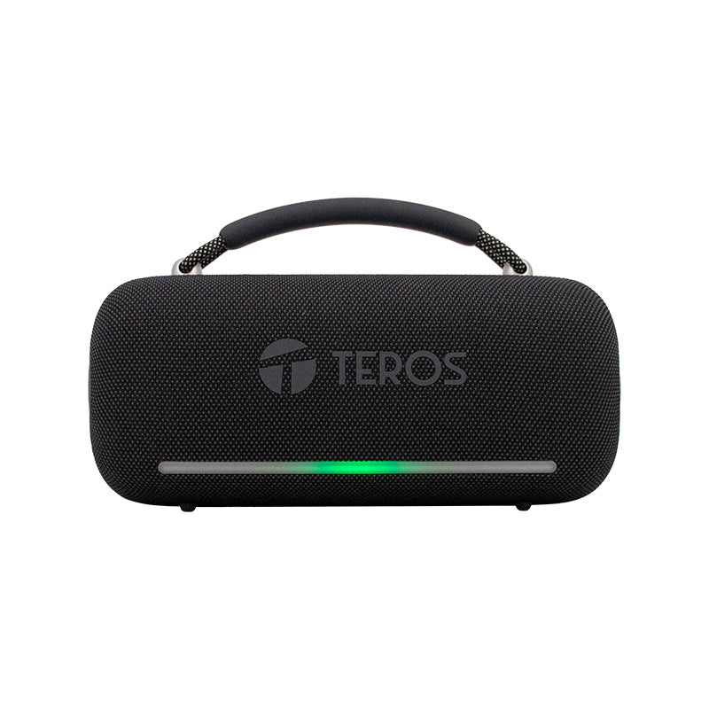 Parlante Inalámbrico Teros Vibe 6049, 60w, Bt 5.3, 4000 Mah, Usb, Luces Led, Negro[@@