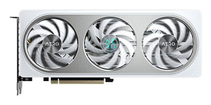 GIGABYTE GeForce RTX 5060 Ti AERO OC 8G Tarjeta Gráfica – 8 GB GDDR7, 128 bits, PCI-E 5.0, 2647 MHz Frecuencia del núcleo, 3 x DisplayPort, 1 x HDMI, GV-N506TAERO OC-8GD