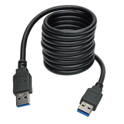 Cable Usb 3.0 Tripp-lite U320-006-bk, Negro, Superspeed, A/a, 1.83 Mts, 28/24 Awg.[@@