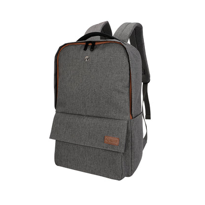 Backpack Teros City Ii Te-9028-2gr, Para Notebooks De Hasta 15.6 - Color Gris Mu