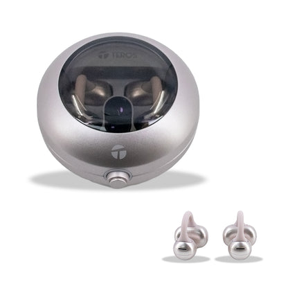 Audífonos Inalámbricos Teros Te-80712rs, Bluetooth, Carga Tipo C, Rose Titanium D