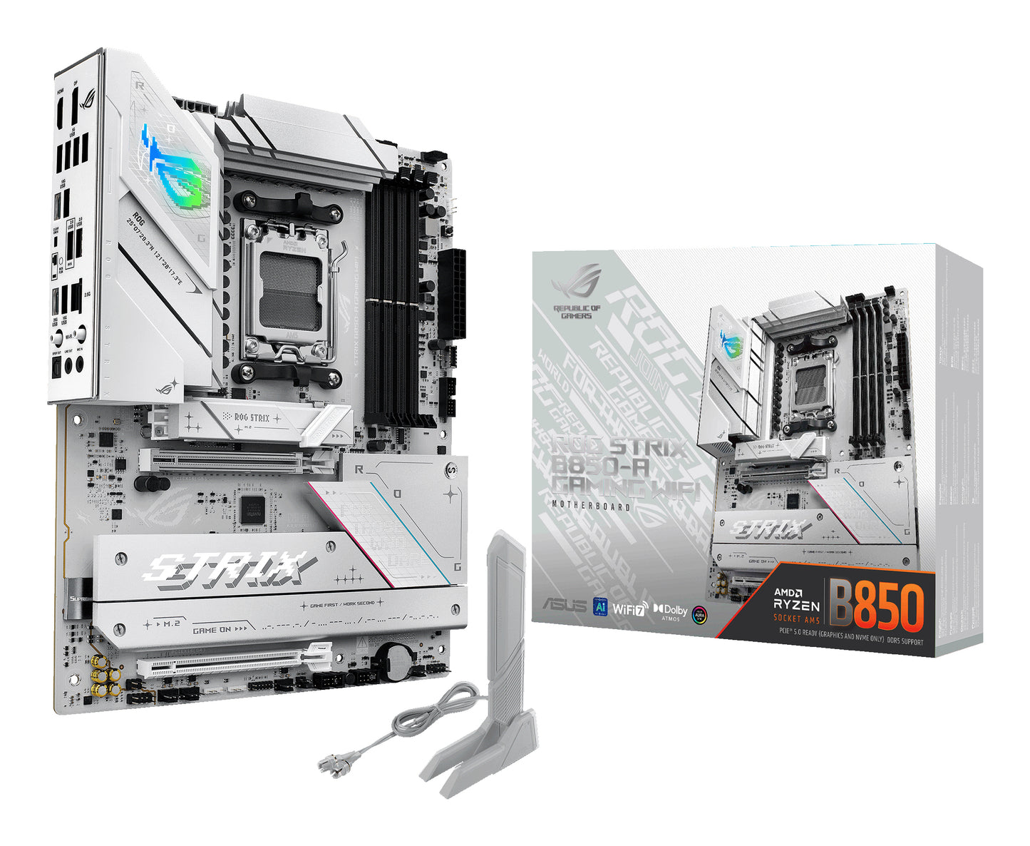 ASUS ROG STRIX B850-A GAMING WIFI AMD B850 Zócalo AM5 ATX