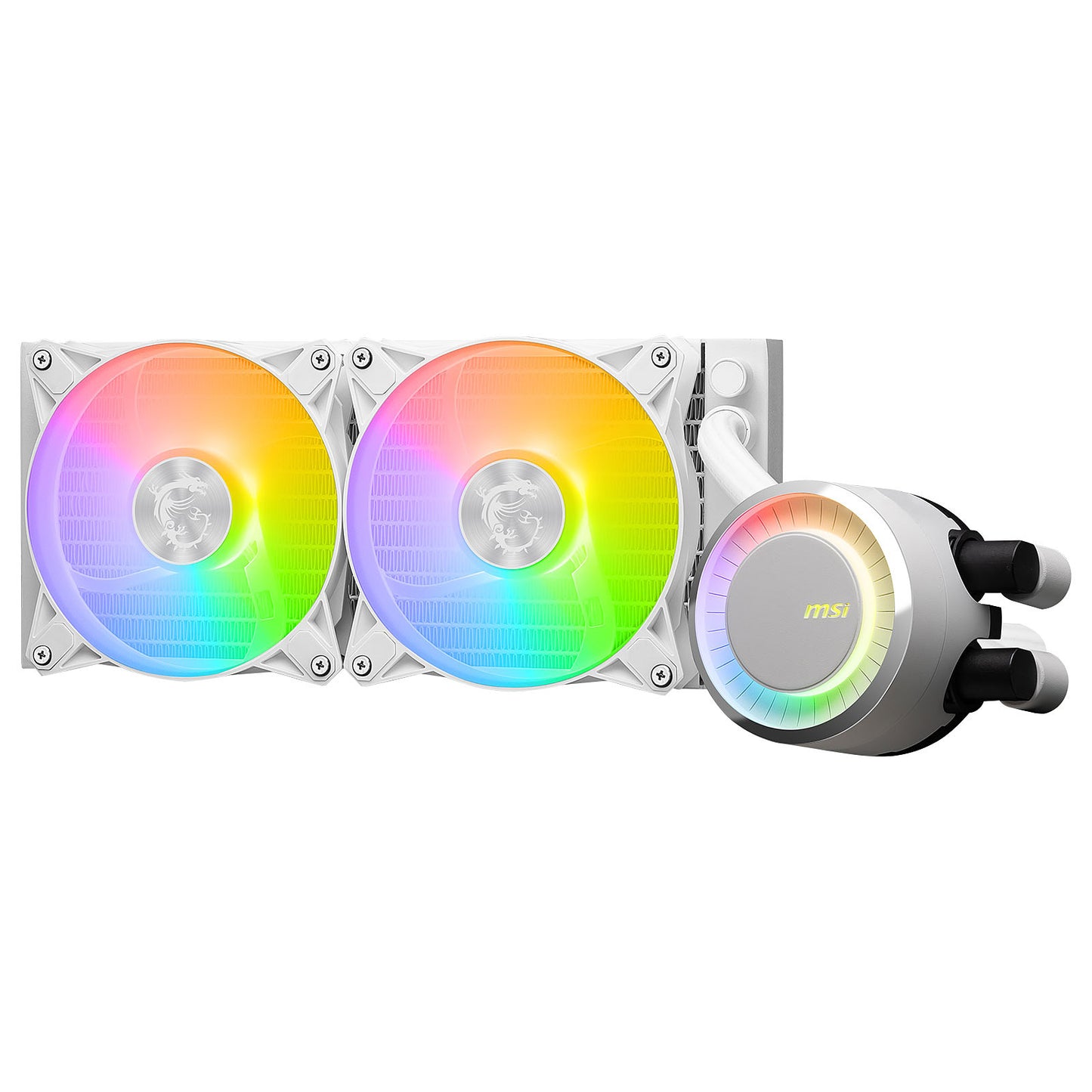 MSI MAG Coreliquid E240 WHITE Placa base, Procesador Sistema de refrigeración líquida todo en uno 12 cm Blanco