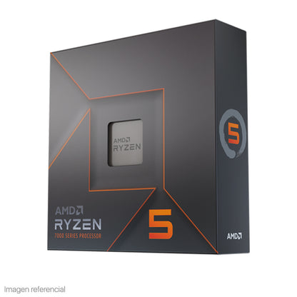 Procesador Amd Ryzen 5 7600x 4.7/5.3ghz, 32mb L3,6-core, Am5, 5nm, 105w. Integra