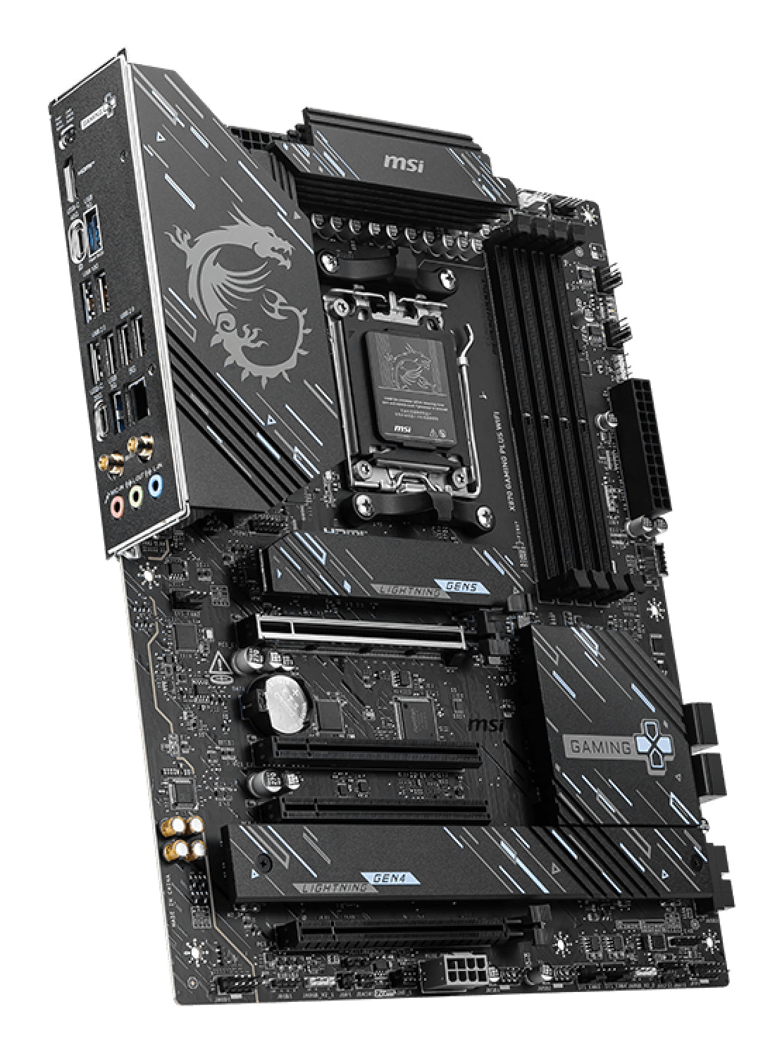 MSI X870 GAMING PLUS WIFI placa base AMD X870 Zócalo AM5 ATX