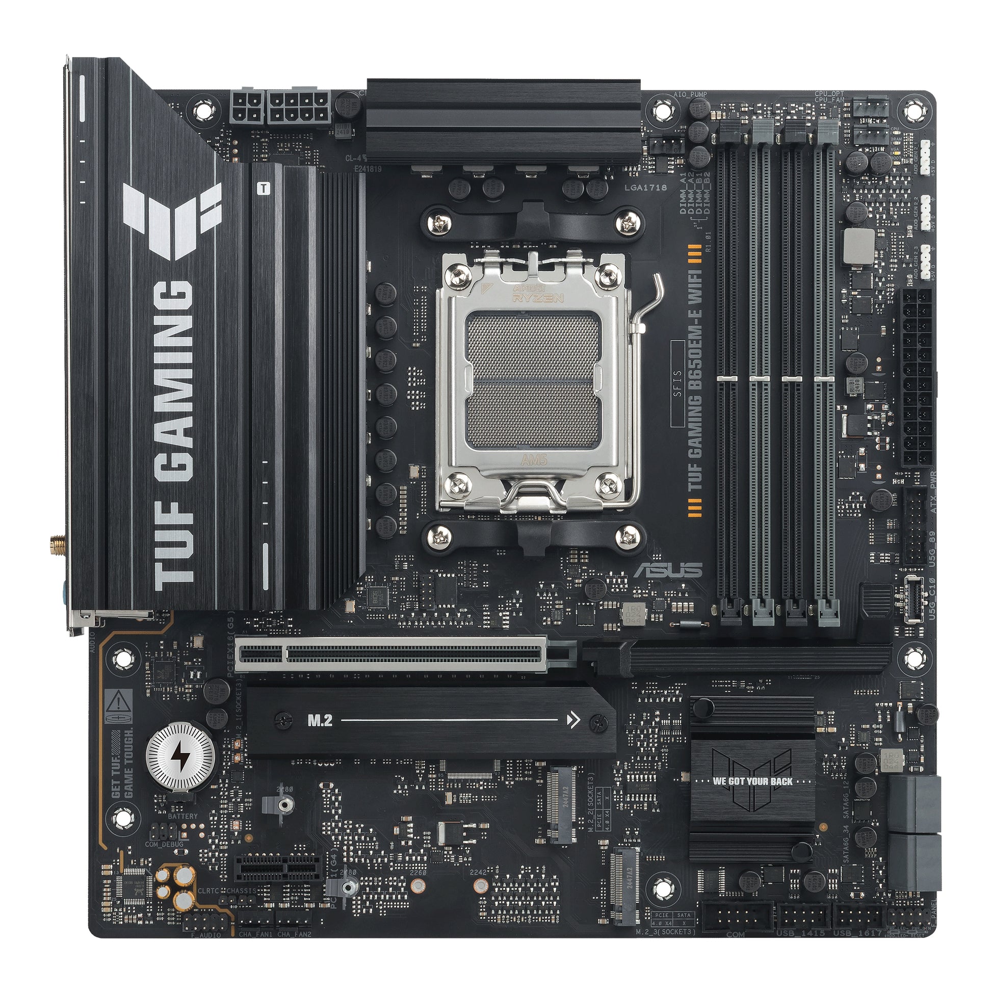 ASUS TUF GAMING B650EM-E WIFI placa base AMD B650 Zócalo AM5 micro ATX