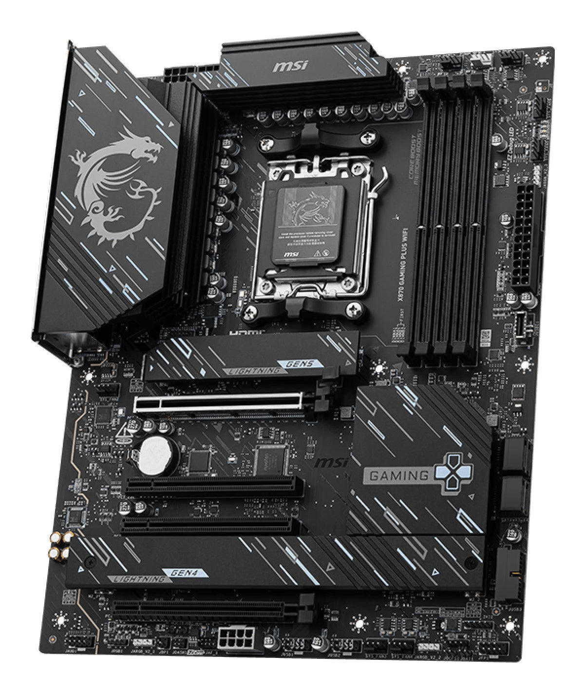 MSI X870 GAMING PLUS WIFI placa base AMD X870 Zócalo AM5 ATX
