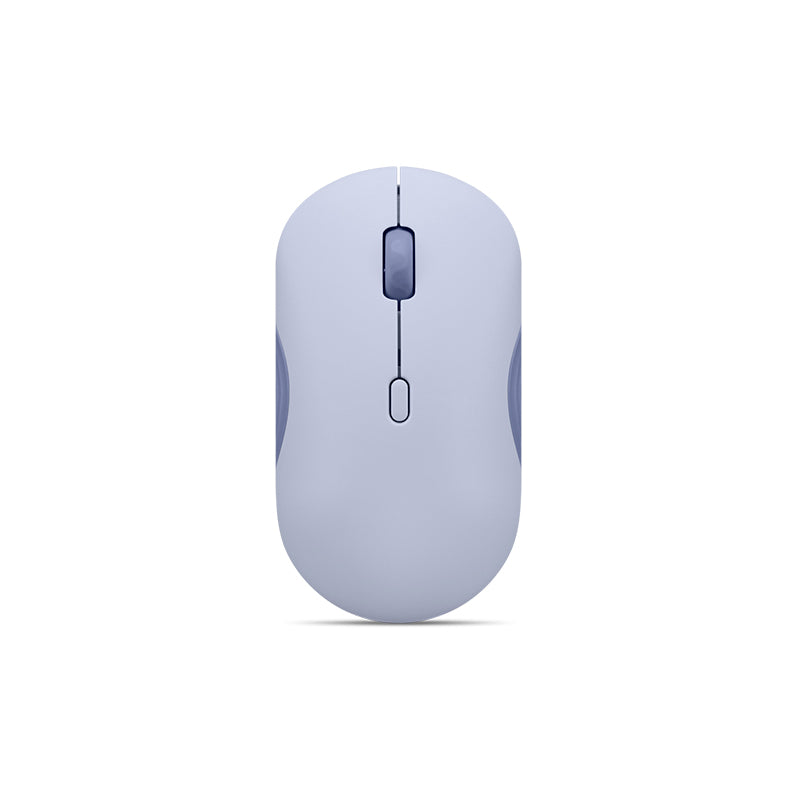 Mouse Lenovo 350 Silencioso, Interfaz Bluetooth, Color Uva Meta , Sin Batería El