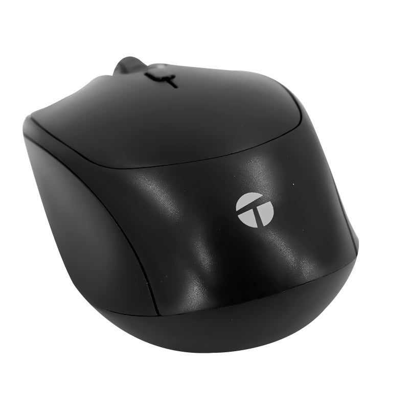 Mouse Óptico Teros Te-1222s, 800-1200-1600 Dpi, Usb, 4 Botones Descubre Precisión