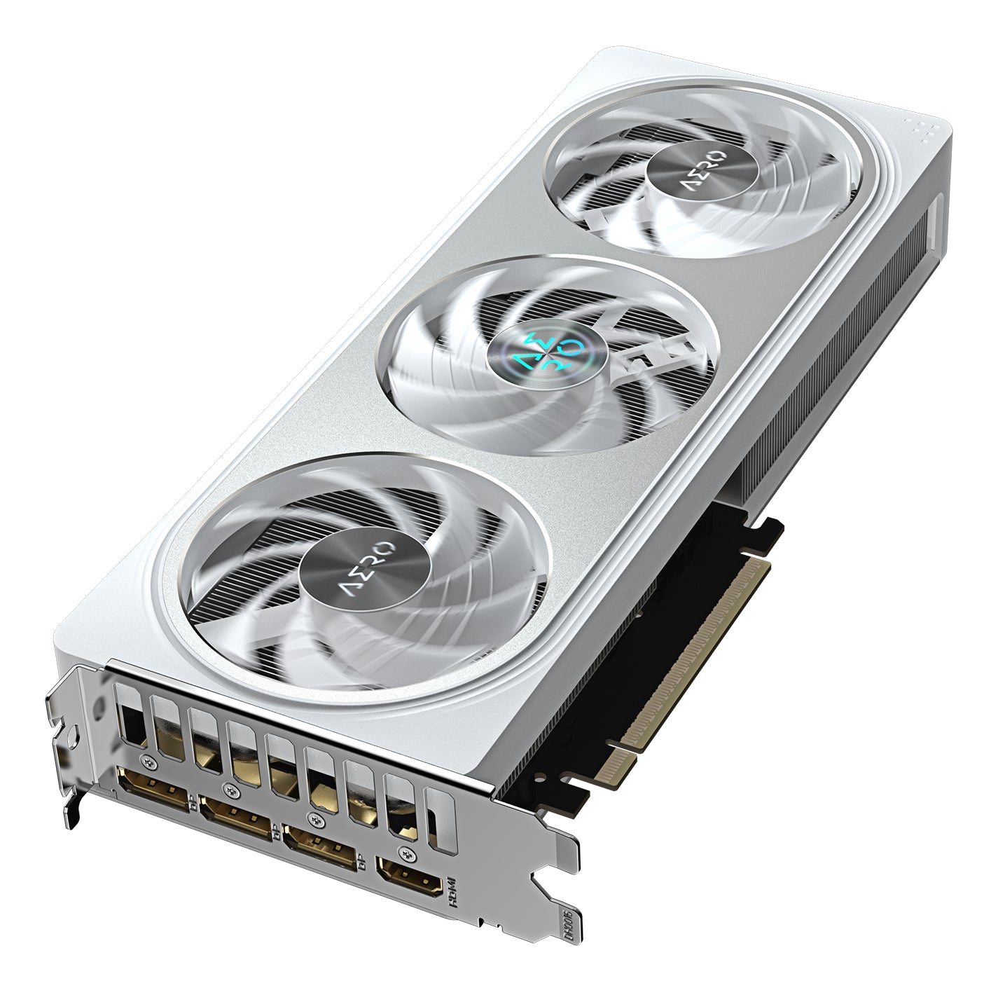 GIGABYTE GeForce RTX 5060 Ti AERO OC 8G Tarjeta Gráfica – 8 GB GDDR7, 128 bits, PCI-E 5.0, 2647 MHz Frecuencia del núcleo, 3 x DisplayPort, 1 x HDMI, GV-N506TAERO OC-8GD