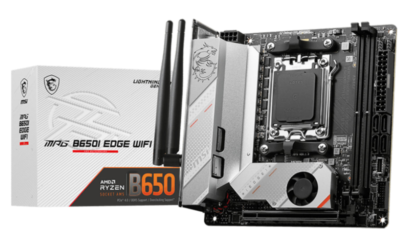 MSI MPG B650I EDGE WIFI placa base AMD B650 Zócalo AM5 mini ITX