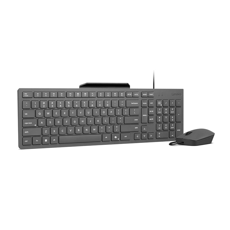 Combo Kit De Teclado + Mouse Lenovo 310, Interfaz: Usb-a Con Cable, En Español (la)[@