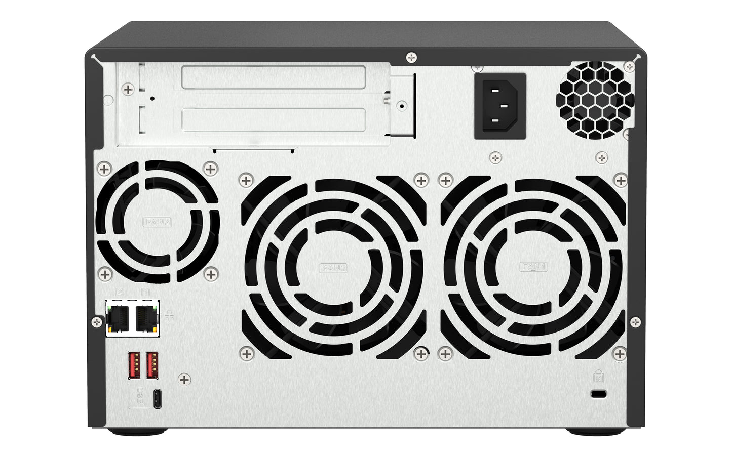 QNAP TS-673A NAS Torre Ryzen Embedded V1500B 8 GB DDR4 0 TB QNAP Turbo System Antracita