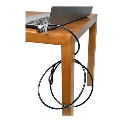 Cable De Seguridad Con Llave Para Laptop Tripp-lite Sec6k, 1.83 M, Negro. Cable A