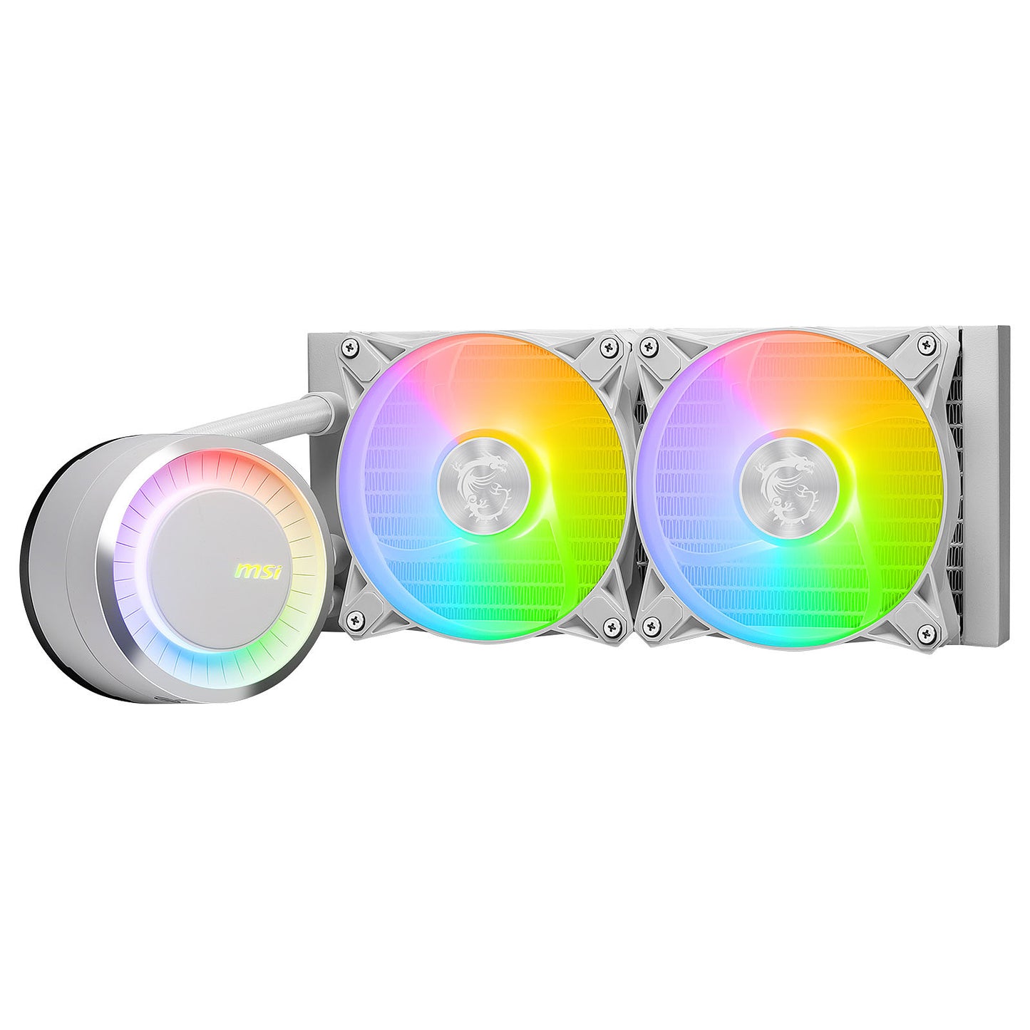 MSI MAG Coreliquid E240 WHITE Placa base, Procesador Sistema de refrigeración líquida todo en uno 12 cm Blanco