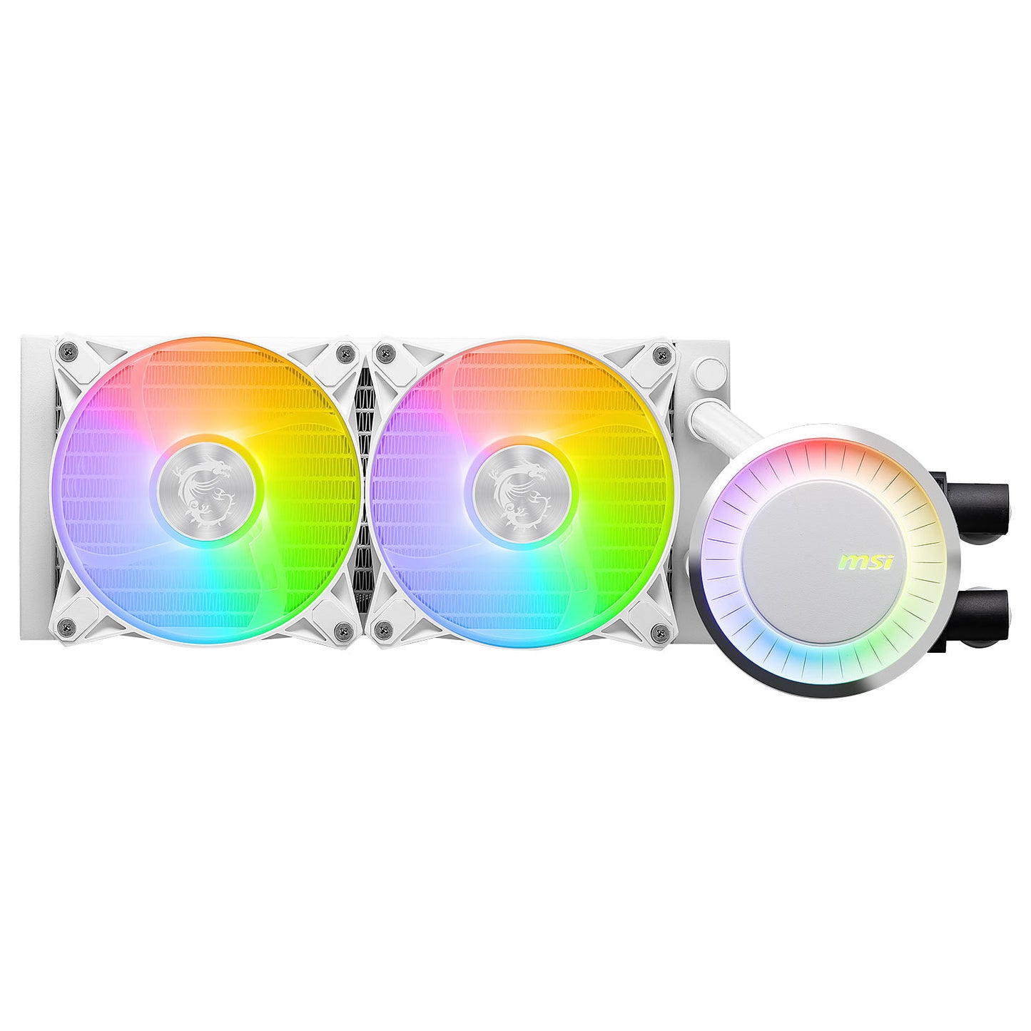 MSI MAG Coreliquid E240 WHITE Placa base, Procesador Sistema de refrigeración líquida todo en uno 12 cm Blanco