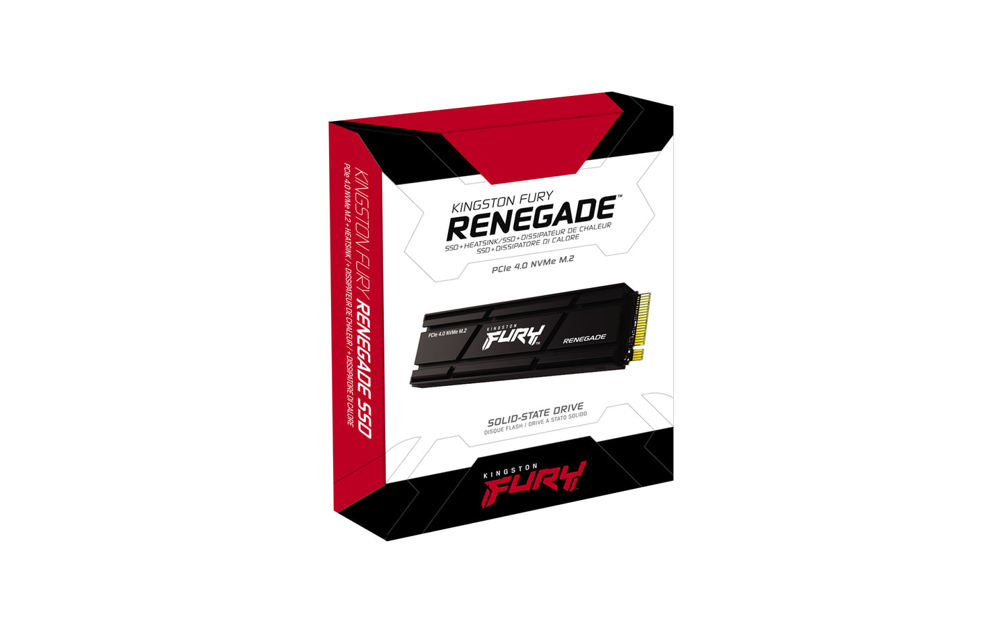 Kingston Technology 2000G RENEGADE PCIe 4.0 NVMe SSD W/ Difusor térmico