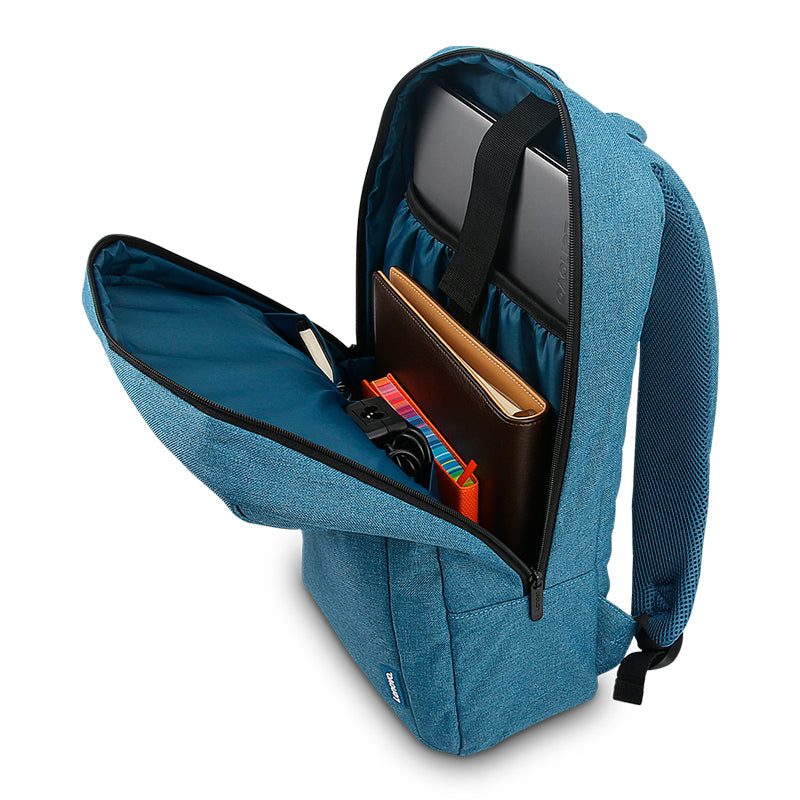 Mochila Casual Lenovo Para Laptop De Hasta 15.6” B210, Color Azul Muévete Con Est