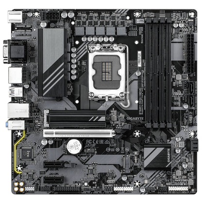 GIGABYTE B760M DS3H GEN5 Placa Base – Compatible con CPUs Intel Core 14ª generación, VRM digital de 6+2+1 fases, hasta 5600 MHz DDR5, 2 x M.2 PCIe 4.0, LAN 2.5GbE, USB 3.2 Gen2