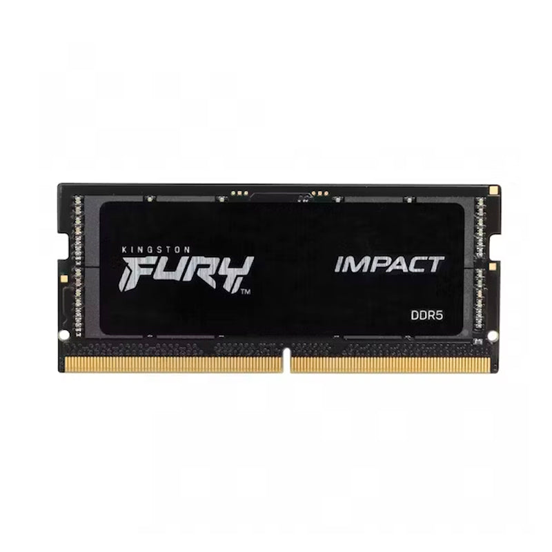Memoria So-dimm Kingston Fury Impact 16gb Ddr5-4800mt/s, Pc5-38400, Cl38, 1.1v, 262-p