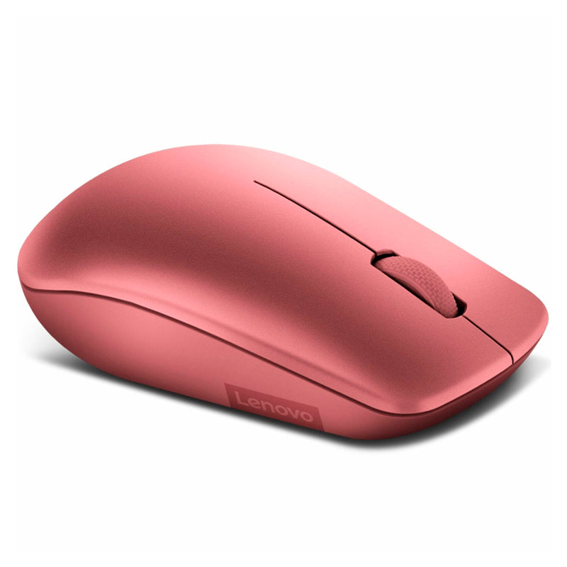 Mouse Lenovo 530 Inalambrico/diseño Ambidextro/sensor Optico/1200 Dpi/color Rojo Cere