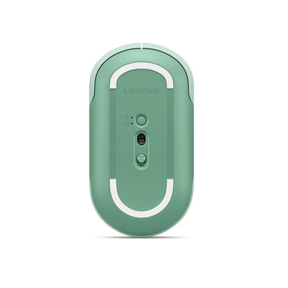 Mouse Lenovo 350 Silencioso, Interfaz Bluetooth, Color Verde Musgo, Sin Batería E
