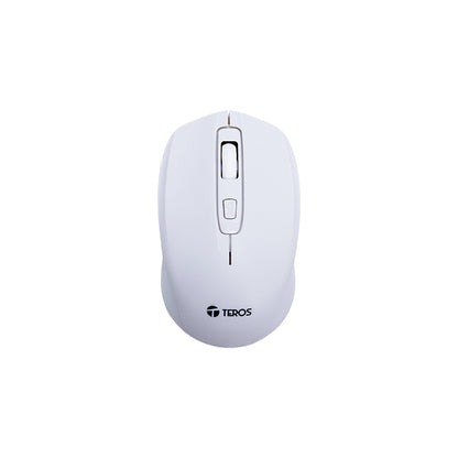 Combo Inalámbrico Teclado + Mouse Teros Te-5016s,blanco Combo Inalámbrico Teros T