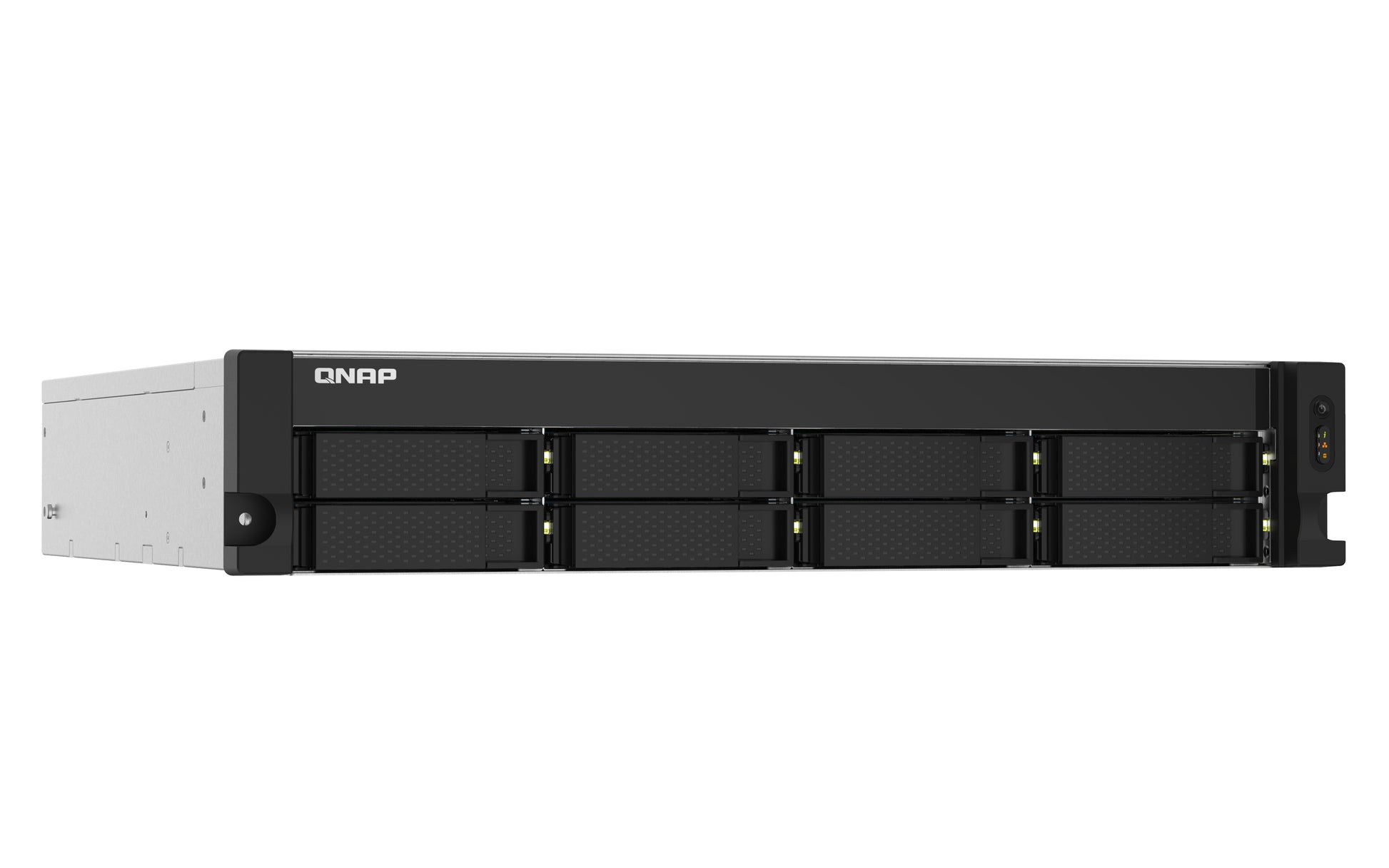 QNAP TS-832PXU-RP NAS Bastidor (2U) Annapurna Labs AL324 4 GB DDR4 0 TB QNAP Turbo System Aluminio, Negro