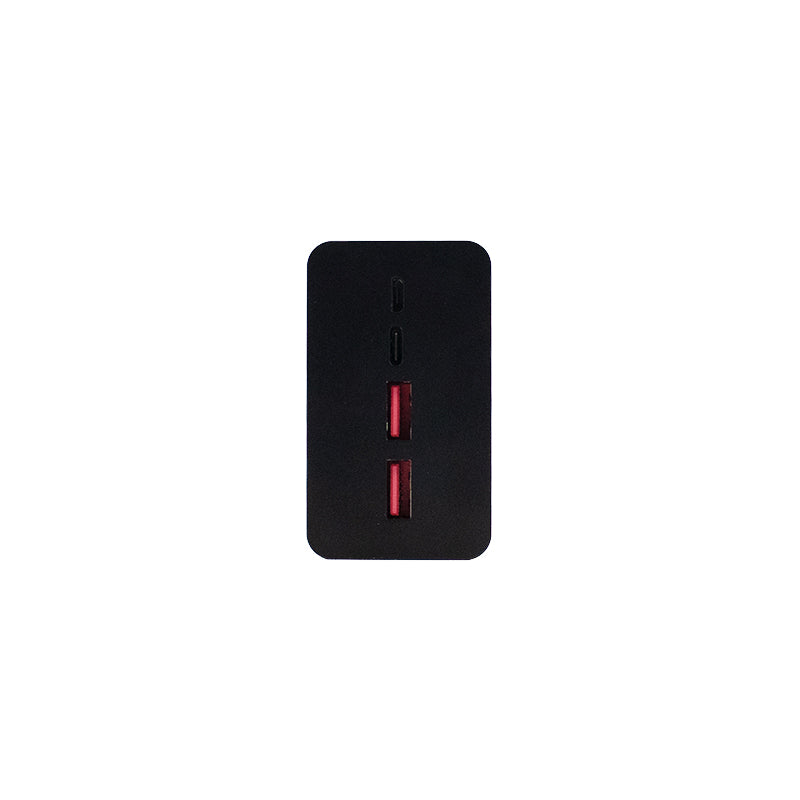 Powerbank Teros Te-7059n, 30000mah, Usb-a, Usb-c,negro Mantén Tus Dispositivos Si