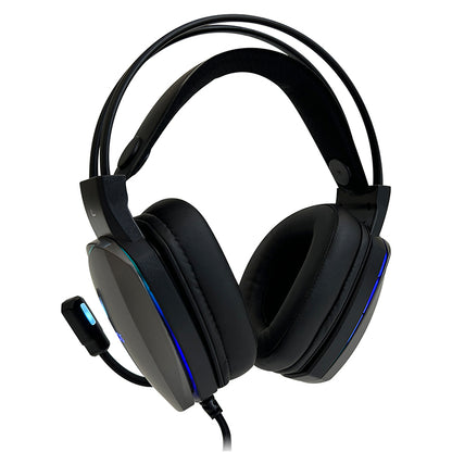 Auriculares Gaming Teros Te-8170n Estéreo 7.1, Micrófono, Conector Usb, Negro, Luces